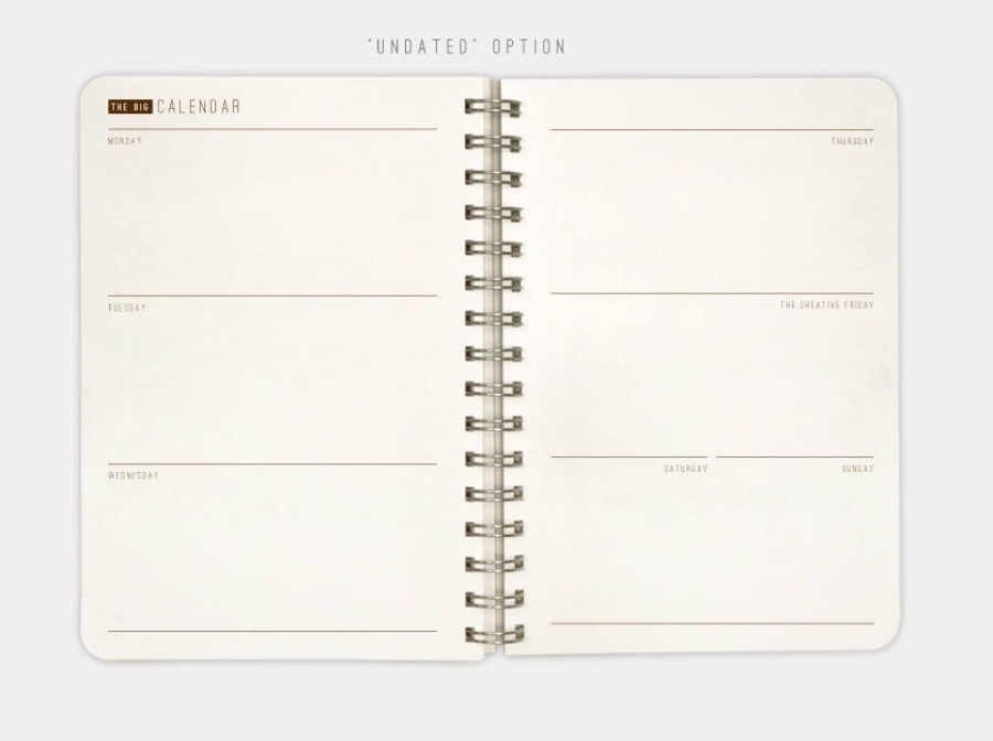 2024 weekly planner SQUARE PATTERN 